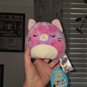 2021 Caeli The Pink Cat And Dustin The Dalmation Flipamallow Squishmallow